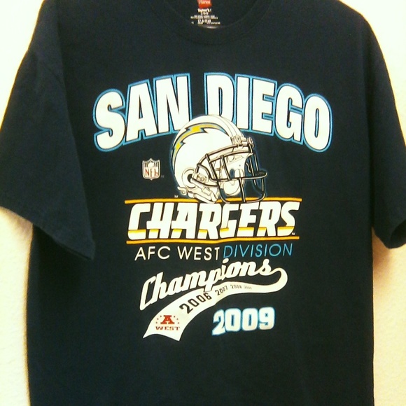 NFL San Diego Chargers Men's Large Shirt - Picture 1 of 7